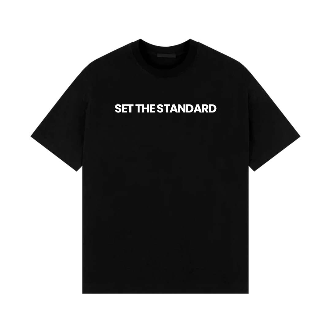 SET THE STANDARD Oversize T-shirt